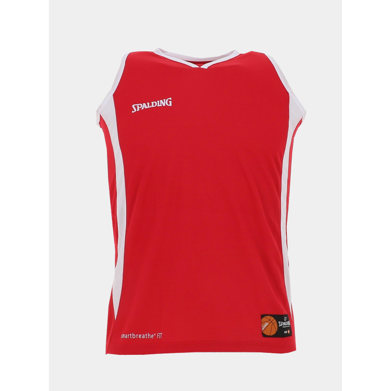 Maillot de basketball jam tank top rouge enfant - Spalding