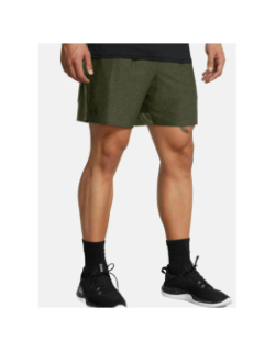Short de sport tech vent 7in kaki homme - Under Armour
