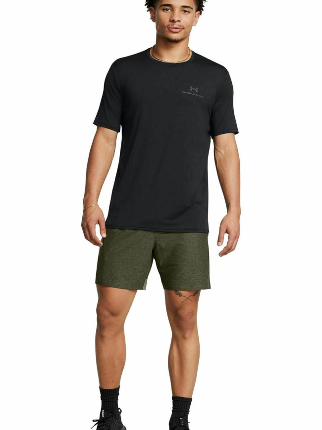 Short de sport tech vent 7in kaki homme - Under Armour
