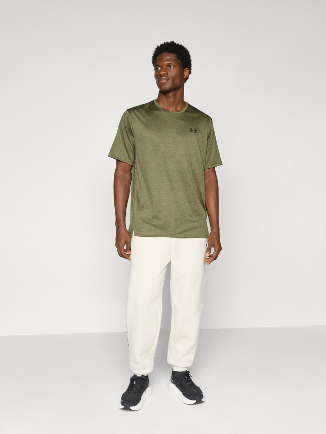 T-shirt de sport ua tech vent jacquard kaki homme - Under Armour
