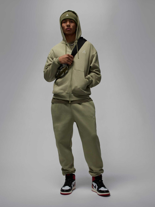 Pantalon jogging jordan brooklyn fleece kaki homme - Nike