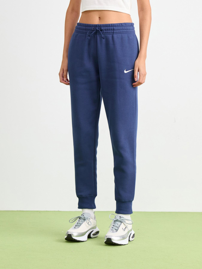Pantalon jogging nsw phoenix fleece bleu marine femme - Nike