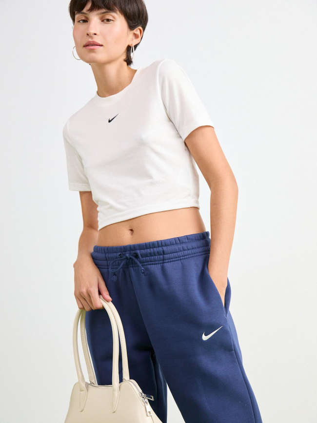 Pantalon jogging nsw phoenix fleece bleu marine femme - Nike