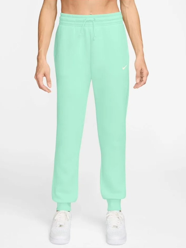 Pantalon jogging nsw phoenix fleece turquoise femme - Nike