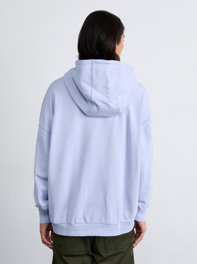 Sweat à capuche club ft po gris lavande homme - Nike