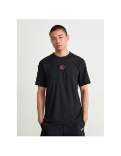 T-shirt à manches courtes air noir et rouge homme - Nike