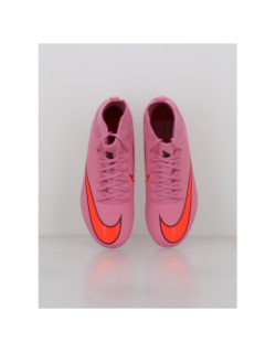 Chaussures de football superfly 10 club fg/mg rose enfant - Nike