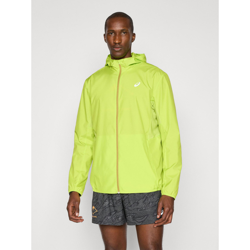 Veste de running zippée core jacket fluo homme - Asics