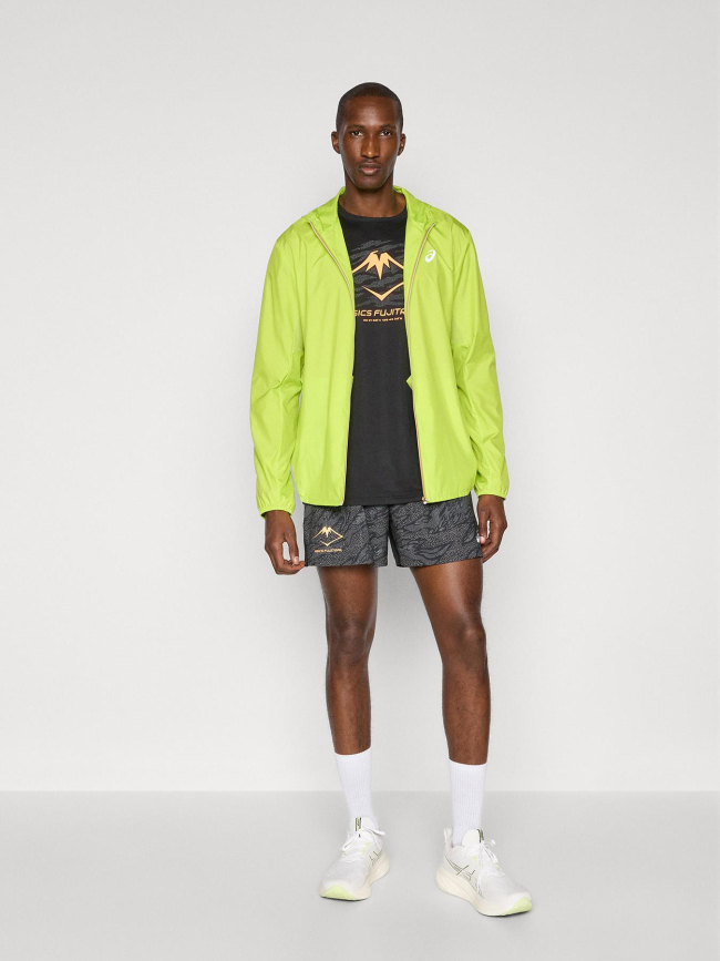 Veste de running zippée core jacket fluo homme - Asics