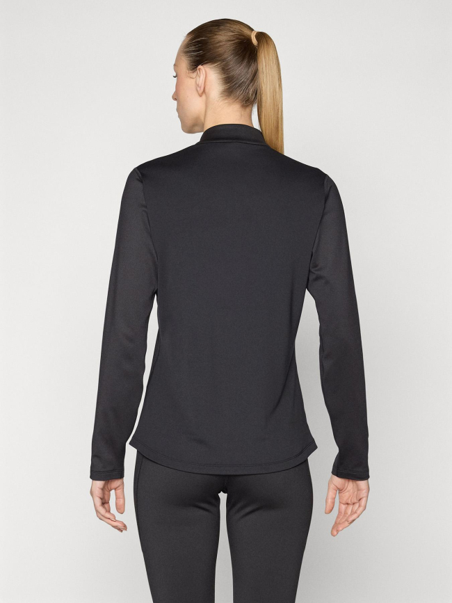 Haut de running à col zippé winter core noir homme - Asics