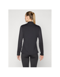 Haut de running à col zippé winter core noir homme - Asics