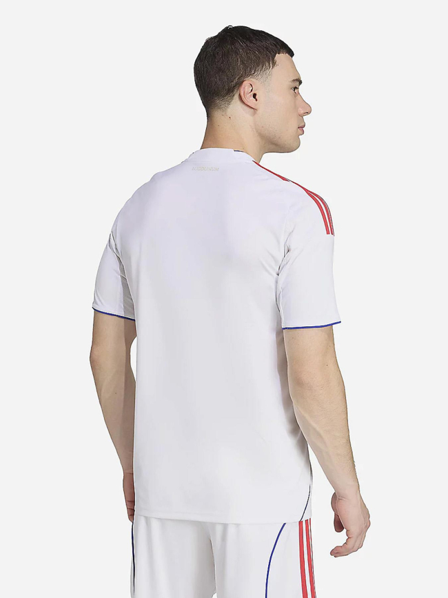 Maillot de football ol domicile 25/26 blanc homme - Adidas