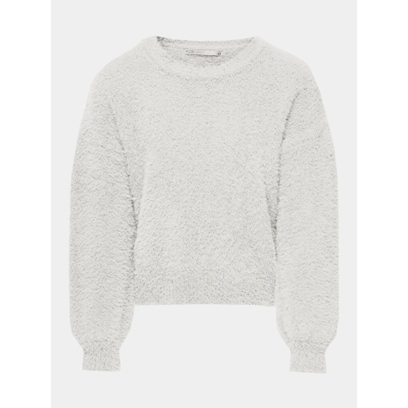 Pull kognewpiumo blanc fille - Only