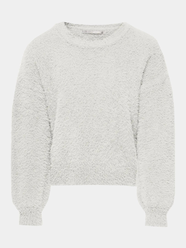 Pull kognewpiumo blanc fille - Only