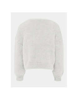 Pull kognewpiumo blanc fille - Only
