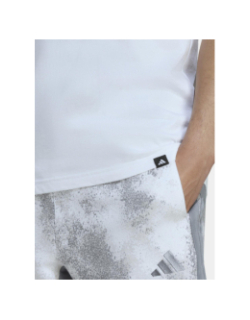 T-shirt à manches courtes m camo box blanc homme - Adidas