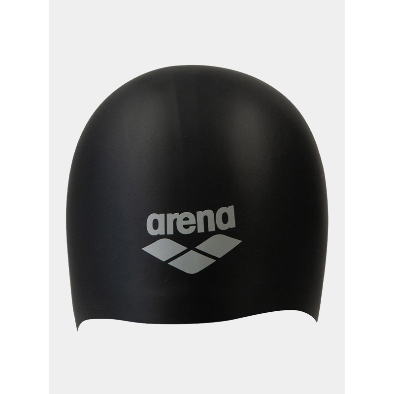 Bonnet de bain en silicone spécial cheveux long noir - Arena