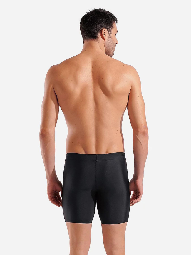Boxer de bain de natation swim mid graphic noir homme - Arena
