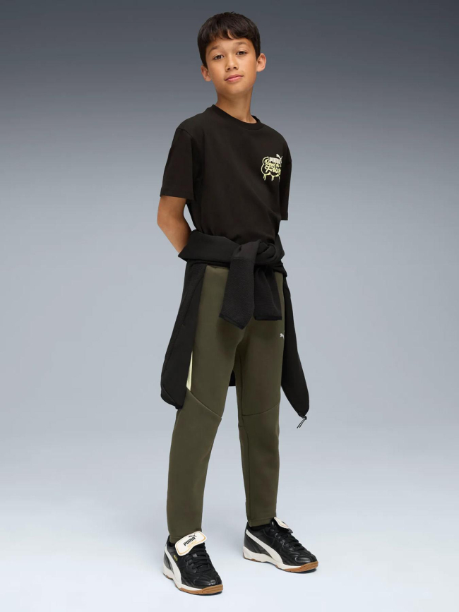 Pantalon jogging evostripe vert homme - Puma