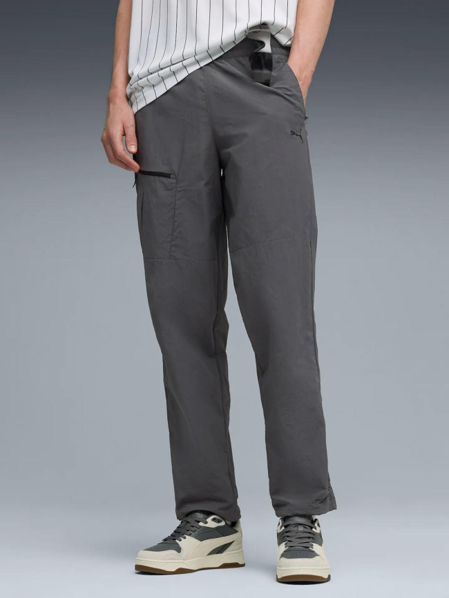 Pantalon jogging cargo pumatech anthracite homme - Puma