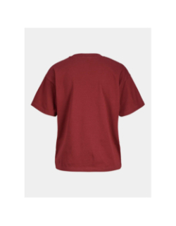 T-shirt à manches courtes jxcana bordeaux femme - JJXX