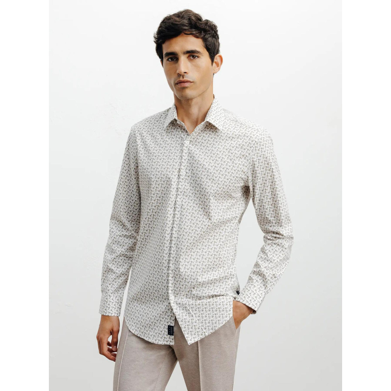 Chemise misha beige homme - Izac