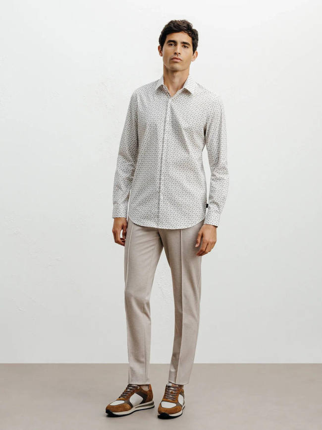 Chemise misha beige homme - Izac