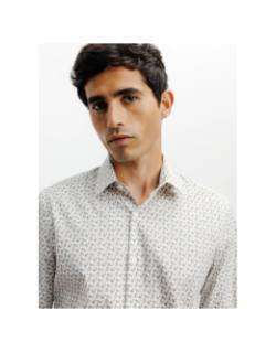 Chemise misha beige homme - Izac