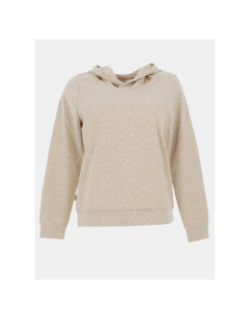 Sweat à capuche léopard dyrless beige femme - Sun Valley