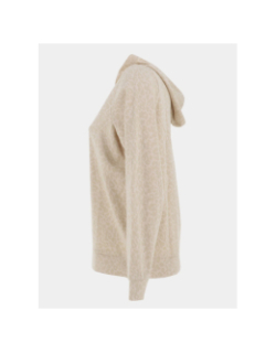 Sweat à capuche léopard dyrless beige femme - Sun Valley