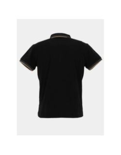 Polo stretch à manches courtes beely noir homme - Sun Valley