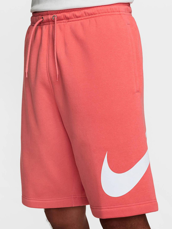 Short molleton club bb corail homme - Nike