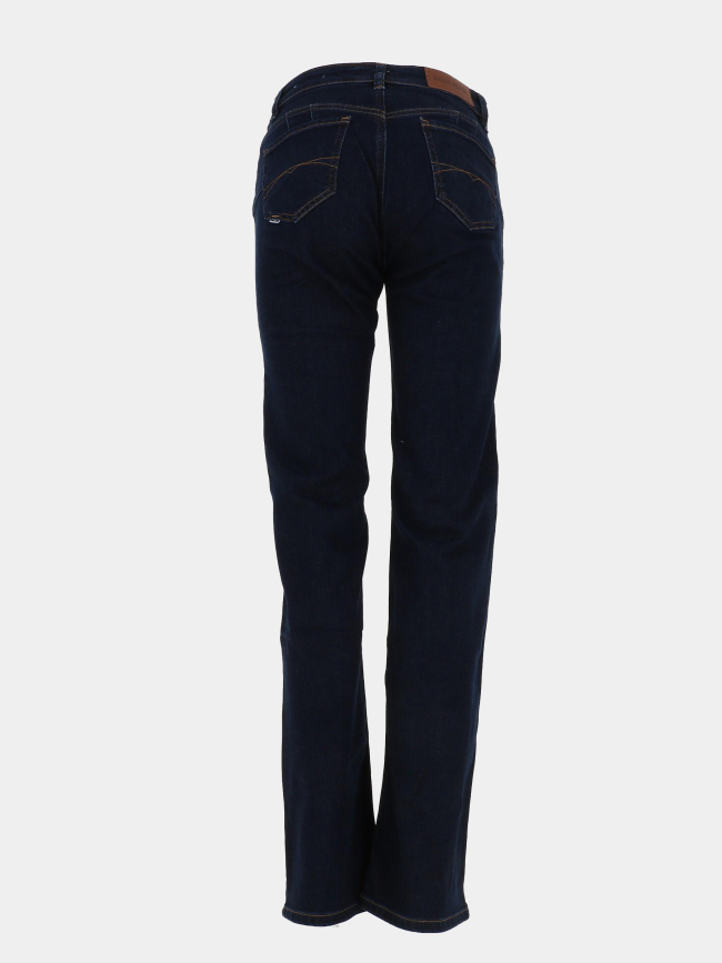 Jean droit effet push up destiny bleu marine femme - Salsa