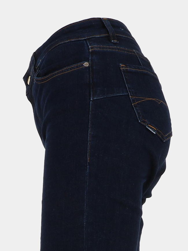 Jean droit effet push up destiny bleu marine femme - Salsa