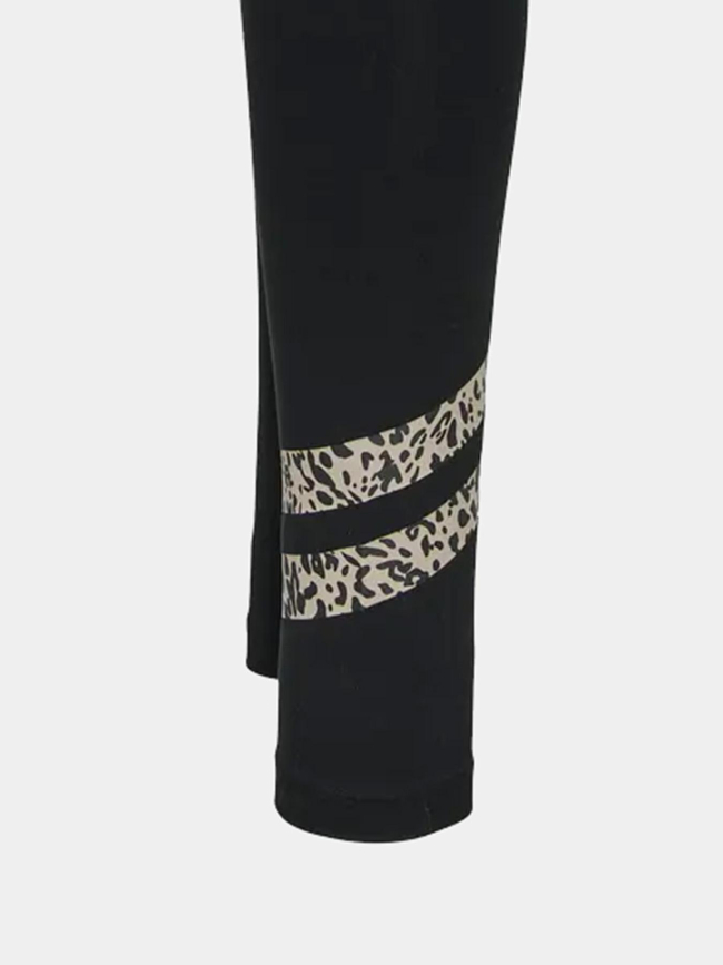 Legging de sport à motif leopard onpanya noir femme - Only