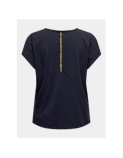 T-shirt de sport loose fit onpaub-jyx bleu nuit femme - Only