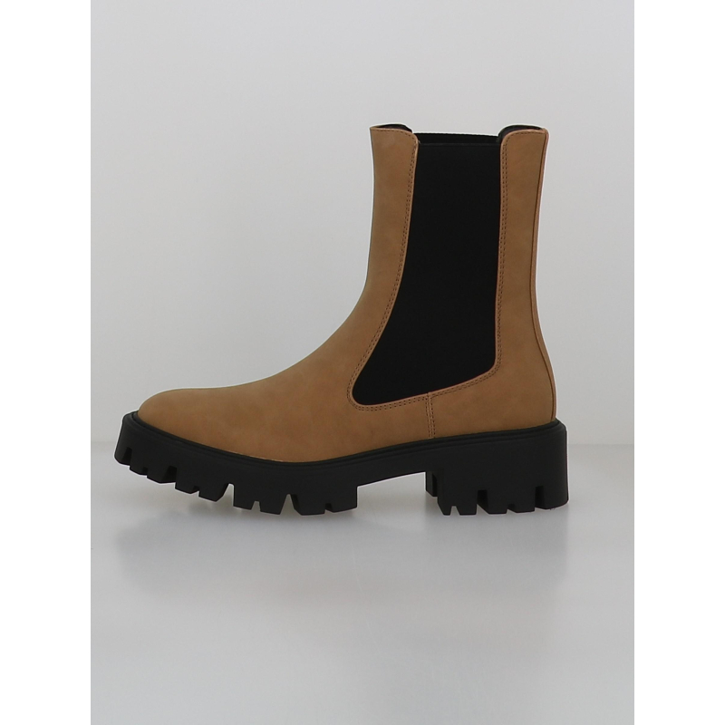 Boots onlbetty beige femme - Only