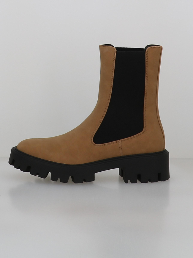 Boots onlbetty beige femme - Only