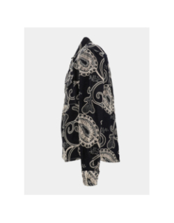 Chemise en denim épaisse à motif bleu nuit homme - Project X Paris