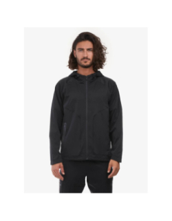 Veste à capuche zippée noir homme - Chabrand