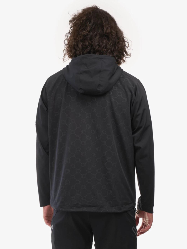 Veste à capuche zippée noir homme - Chabrand