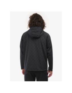 Veste à capuche zippée noir homme - Chabrand