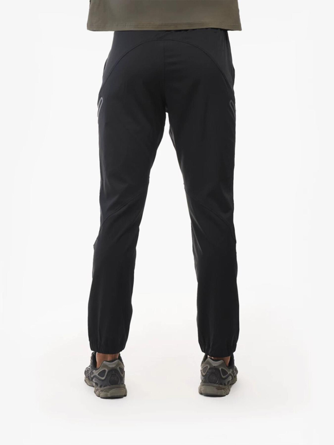 Pantalon jogging zippé noir homme - Chabrand