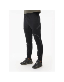Pantalon jogging zippé noir homme - Chabrand