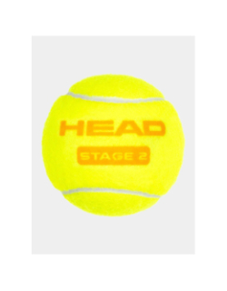 Tube de 3 balles de tennis débutant stage 2 orange - Head