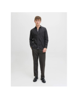 Chemise à manches longues jjeclassic anthracite homme - Jack & Jones