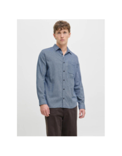 Chemise à manches longues jjeclassic bleu homme - Jack & Jones