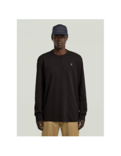 Sweat à col rond nifous noir homme - G Star