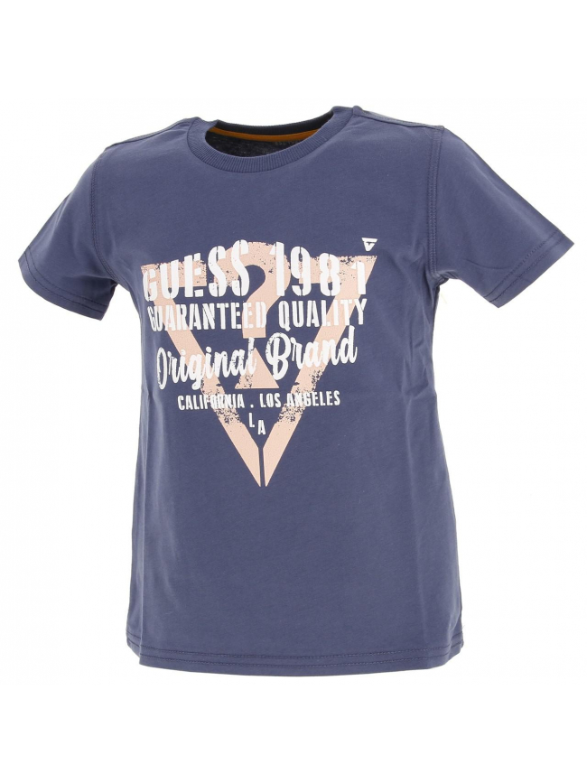 T-shirt mojave bleu fille - Guess