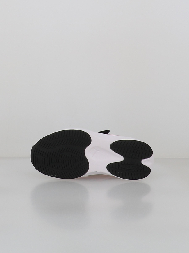 Baskets pounce lite noir et rose enfant - Puma